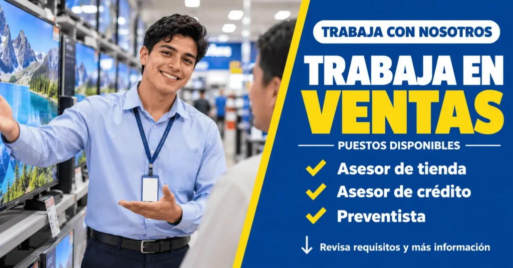 Trabajo como asesor de ventas: empresas y requisitos